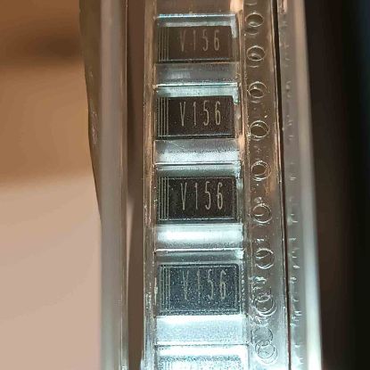 Picture of TSMIV156DSSR 15UF 35V  CAPACITOR