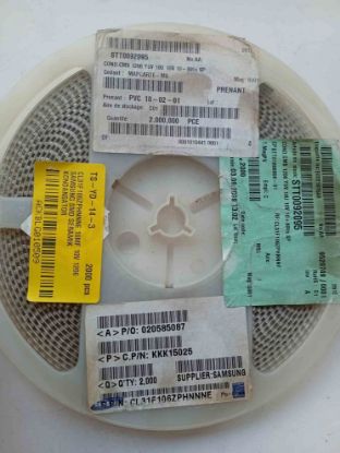 Picture of CL31F106ZPHNNNE 10UF 10V 1206 CAPACITOR