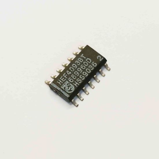 Picture of HEF4093BT smd IC