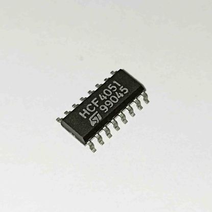Picture of HCF4051 smd IC