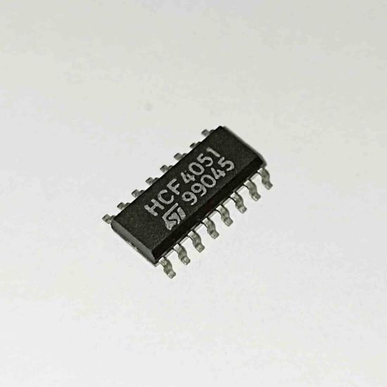 Picture of HCF4051 smd IC