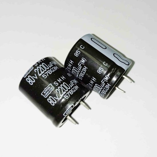 Picture of 2200MF 80V 25x30 85 CAPACITOR