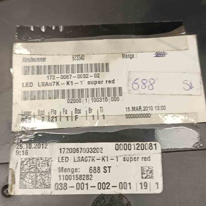 Picture of LSA67K-K1-1  RED  SIDELED OPTO