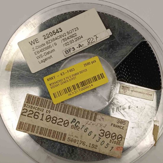 Picture of BZX84C8V2 8.2V 0.35MW SOT23 DIODE