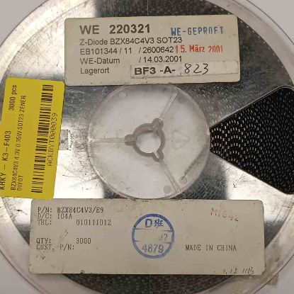 Picture of BZX84C4V3 4.3V 0.35W SOT23 DIODE