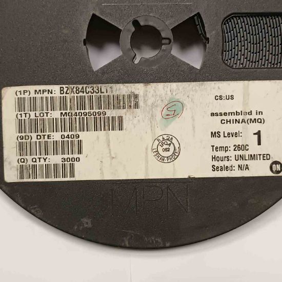 Picture of BZX84C33LT1G 33V 225MW SOT23 DIODE