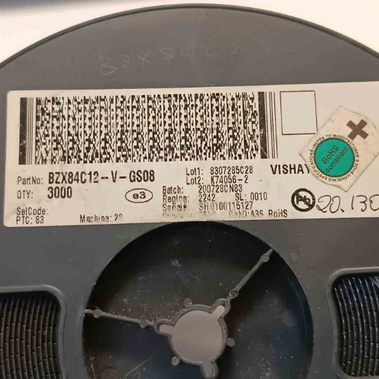 Picture of BZX84C12 12V SOT23 DIODE