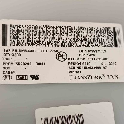 Picture of SMBJ30C-001HE3/5B 30V 600W smd DIODE