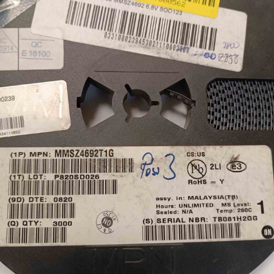 Picture of MMSZ4692T1G 6.8V SOD123 DIODE