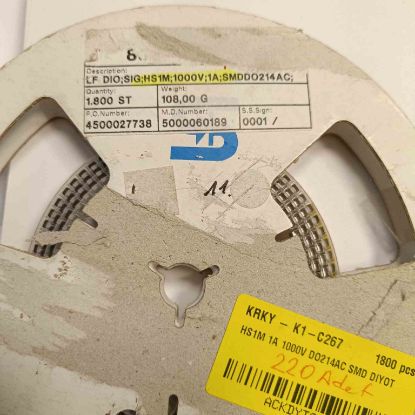 Picture of HS1M 1A 1000V DO214AC SMD DİYOT