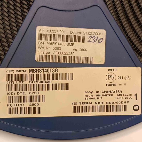 Picture of MBRS140T3G 1A 40V smd DIODE