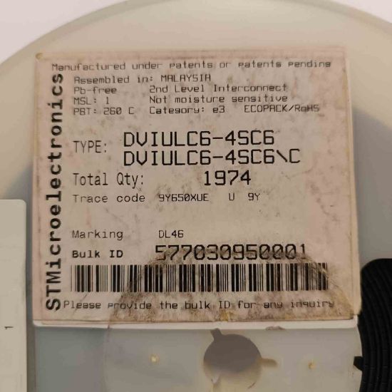 Picture of DVIULC6-4SC6 IC