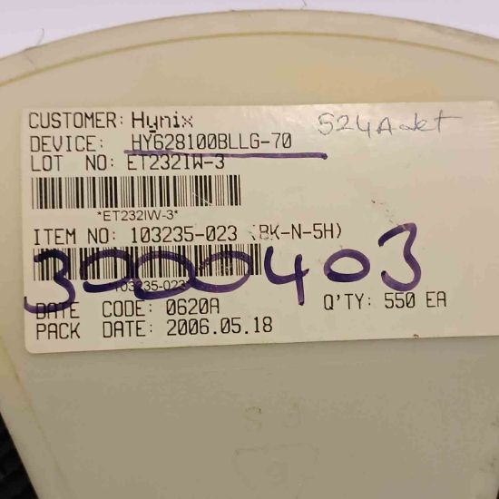 Picture of HY628100BLLG-70 5V smd IC