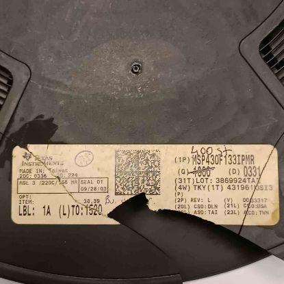 Picture of MSP430F133IPMR smd IC