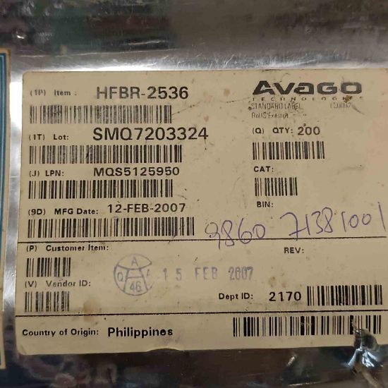 Picture of HFBR-2536 smd IC