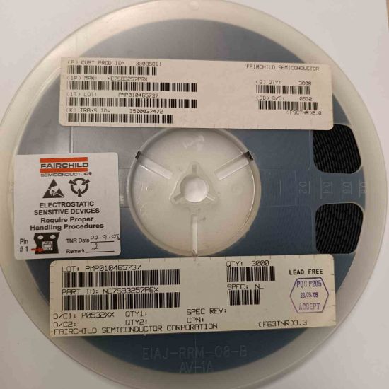 Picture of NC7SB3257P6X smd IC