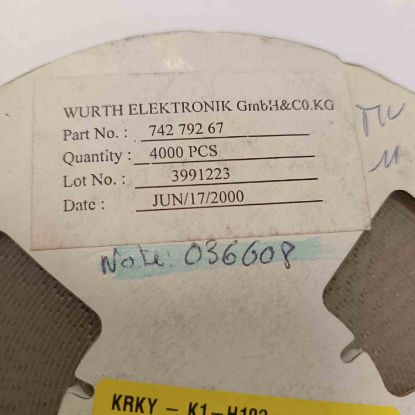 Picture of 74279267 60R 100MHz FERİTE BEAD INDUCTOR