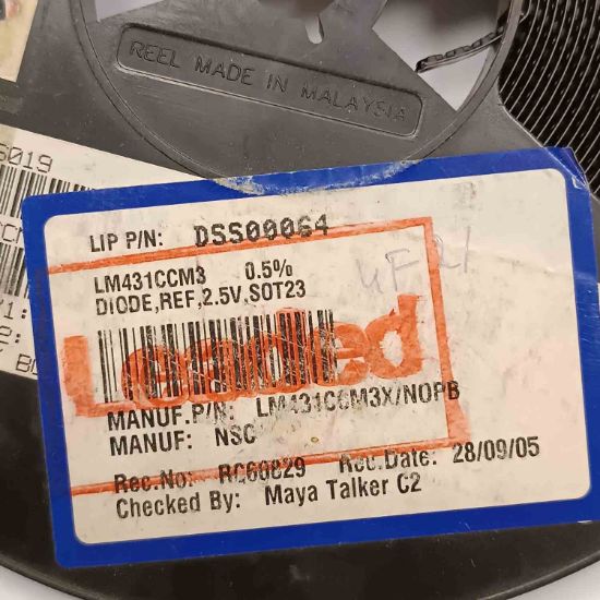 Picture of LM431CCM SOIC8 IC