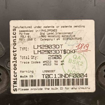 Picture of LM2903DT smd IC