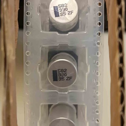 Picture of NACZF331M35V 330uF 35V 12.5x17 CAPACITOR