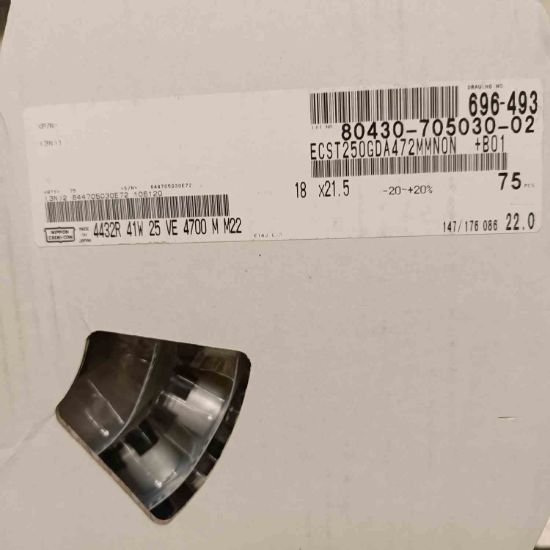 Picture of ECST250GDA472MMNON 4700uF 25V 18x21.5mm CAPACITOR