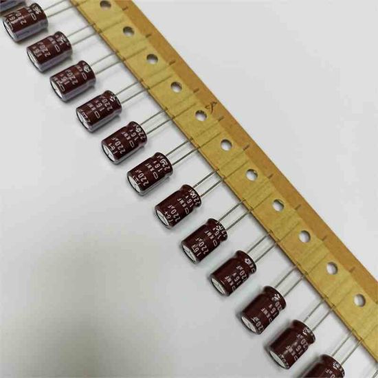 Picture of EKMF160ETD221MHB5D 220uF 16V 8x11.5mm 105 CAPACITOR