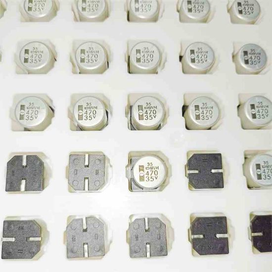 Picture of EMVH350ATR471MKG5S 470UF 35V 12.5x16mm CAPACITOR