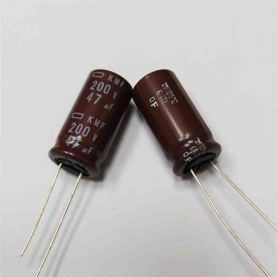 Picture of EKMF201ELL470MK255 47uF 200V 12.5x25mm 105 CAPACITOR