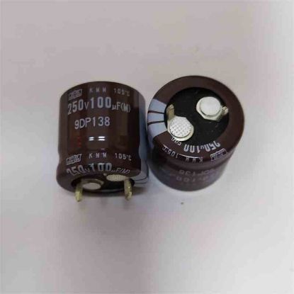 Picture of EKMM251VSN101MN20S 100uF 250V 20x20mm 105 CAPACITOR