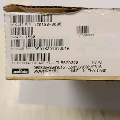 Picture of DEA1X3D151JQ1A 150PF 2KW 5mm  CAPACITOR