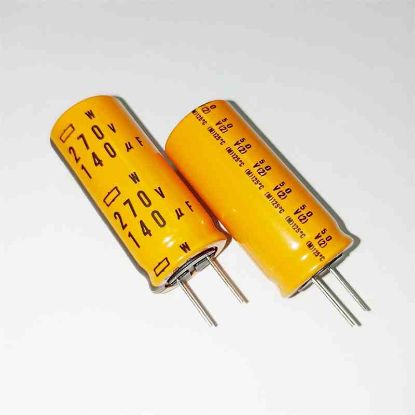Picture of ECST271ECB141MM04S 140uF 270V 18x40mm 125 CAPACITOR