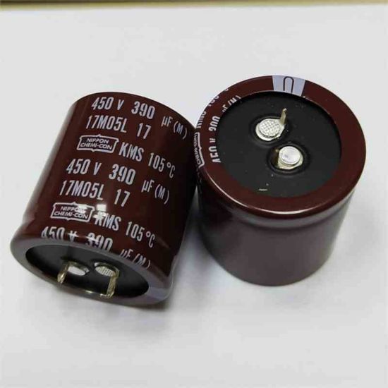 Picture of KMSVS390450 390UF 450V 35x35mm  105 CAPACITOR