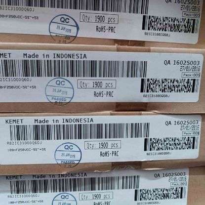 Picture of R82IC3100DQ60J 100NF 250V 5 0.05 CAPACITOR
