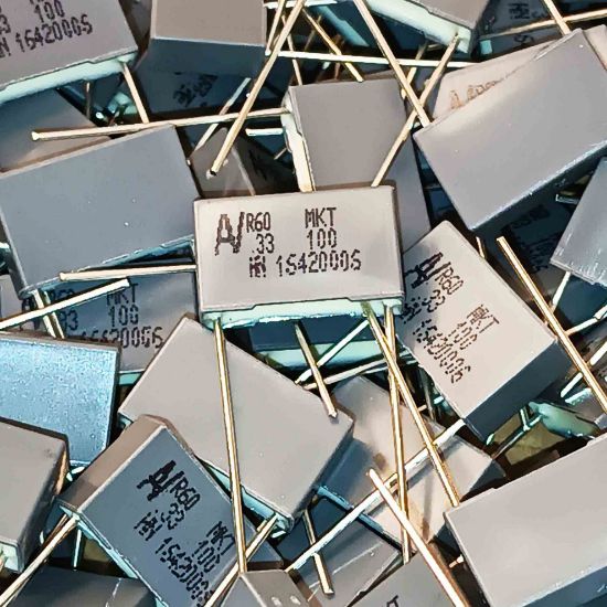 Picture of 60EI3330DQ30K  0.33UF  100V 15mm  0.1 CAPACITOR