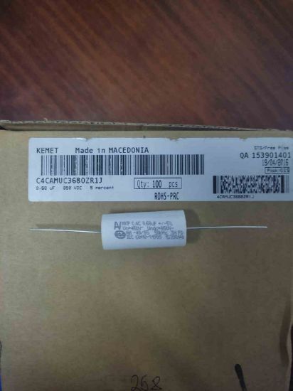 Picture of C4CAMUC3680ZR1J  0.68UF 850V 0.05 AXIYEL CAPACITOR