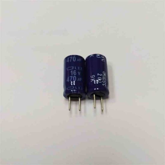 Picture of CCLXZ16VB470M 470UF 16V 8x15mm 105 CAPACITOR