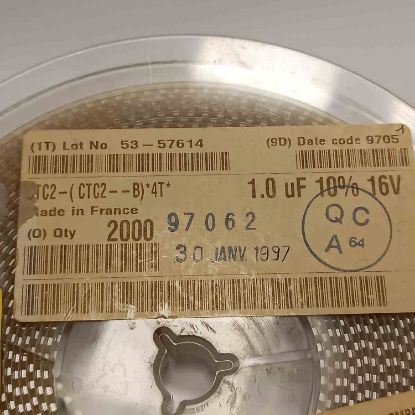 Picture of CTC2-105X9016B4T 1UF 16V  CAPACITOR