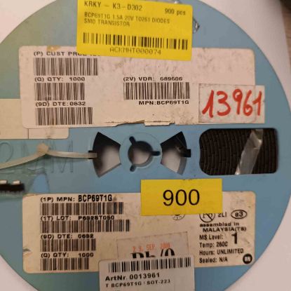Picture of BCP69T1G 1.5A 20V TO261 TRANSISTOR