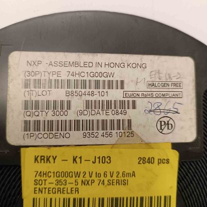 Picture of 74HC1G00GW 2 V to 6 V 2.6mA SOT-353-5 IC