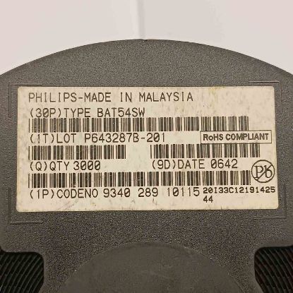 Picture of BAT54SW 2x0.2A 30V SOT323 DIODE