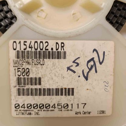Picture of 0154002.DR FUSE BOARD MNT 2A 125VAC/VDC SMD