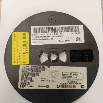 Picture of MUN5233DW1T1G 0.1A 50V SOT-363 TRANSISTOR