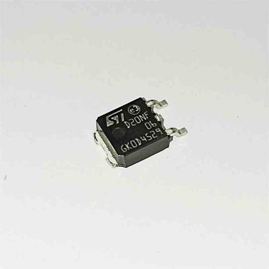 Picture of D20NF06 TO252 TRANSISTOR