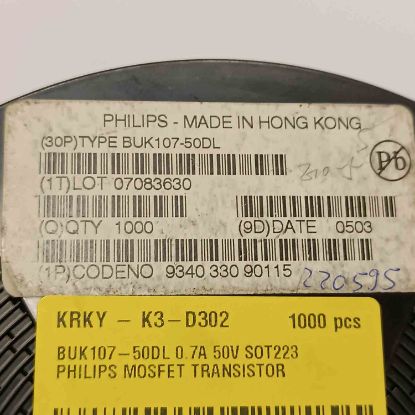 Picture of BUK107-50DL 0.7A 50V SOT223 TRANSISTOR