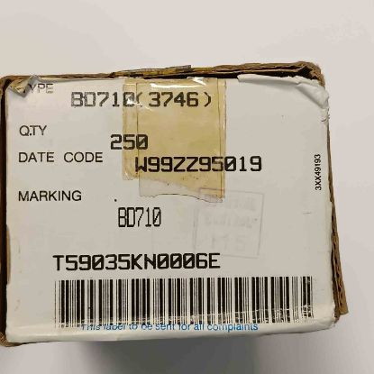 Picture of BD710 TO220 TRANSISTOR