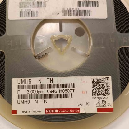 Picture of UMH9NTN 70mA 50V SOT-363 TRANSISTOR