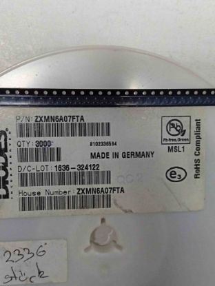 Picture of ZXMN6A07FTA