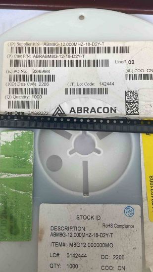 Picture of ADBR8G12000MHZ18D2YT CRYSTAL