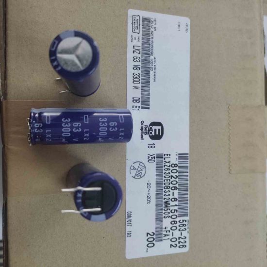 Picture of ELXZ630EDB332MM50S CAPACITOR 3300UF 63V