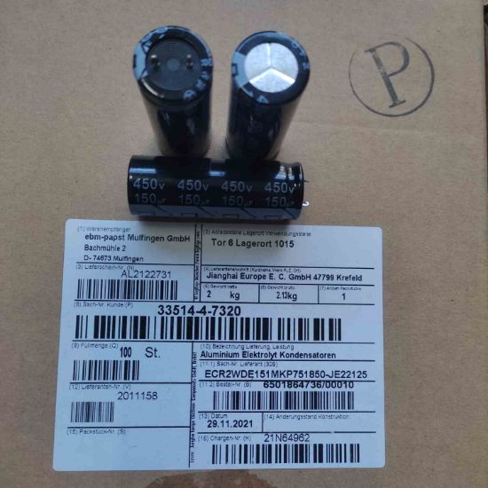 Picture of ECR2WDE151MKP751850 150 UF 450V